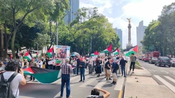 Meksikalılardan İsrail protestosu
