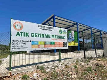 Menteşe’de bir yılda 11 bin ton atık toplandı
