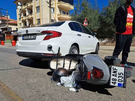 Menteşe’de trafik kazası: 1 yaralı
