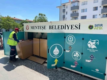 Menteşe’ye modern atık getirme merkezleri
