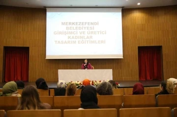 Merkezefendili girişimci kadınlara eğitim verildi
