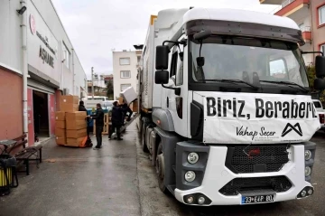 Mersin Büyükşehir Belediyesinden deprem bölgesine destek
