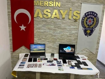 Mersin’de dolandırıcılara operasyon: 6 şüpheli yakalandı
