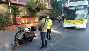 Mersin’de motosiklet denetimleri sürüyor
