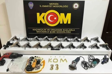 Mersin’de silah kaçakçılarına operasyon: 17 gözaltı
