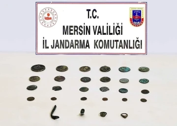 Mersin’de tarih eser kaçakçılığı operasyonu: 2 gözaltı
