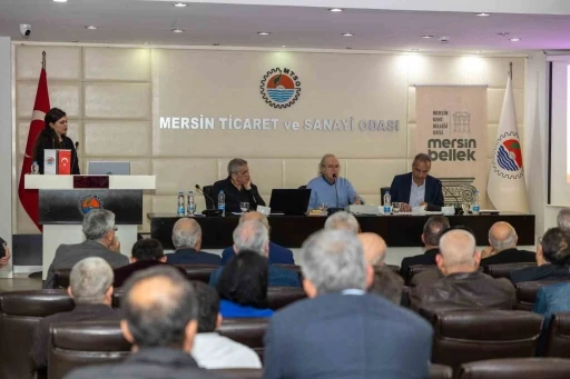 Mersin ekonomisinin dünü, bugünü ve geleceği konuşuldu
