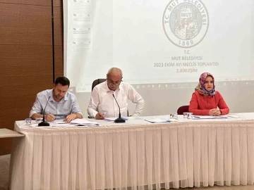 Mersin Mut Belediyesi 2024 yılı bütçesi 350 milyon lira oldu
