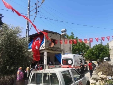 Mersinli şehidin baba evine acı haber ulaştı
