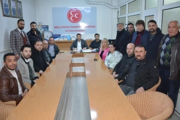 MHP Afyonkarahisar İl Başkanlığına Ahmet Kahveci atandı
