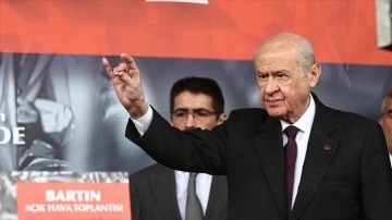 MHP Genel Başkanı Bahçeli, Bartın'da konuştu