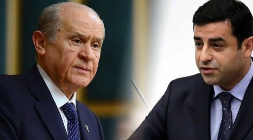 MHP Lideri Bahçeli'nin Öcalan açıklamasına Selahattin Demirtaş'tan cevap! 