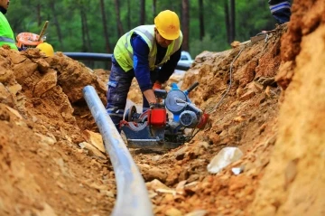 Milas’ta içme suyu hat yapımının yüzde 90’ını tamamladı
