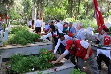 Milli Mücadele Kahramanı Şehit Kaymakam Saim Bey, kabri başında anıldı
