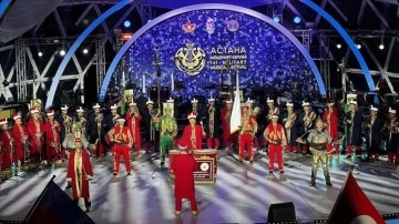 Milli Savunma Bakanlığı Mehteran Birliği, Kazakistan’da 7 ülkenin askeri bandolarıyla konser verdi