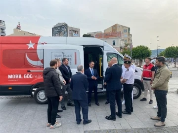 Mobil Göç Noktası Araçları Çanakkale’de
