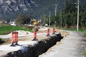 Modern altyapı için Ören’de çalışmalar başladı
