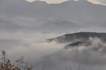 Mudurnu’da sis manzarası
