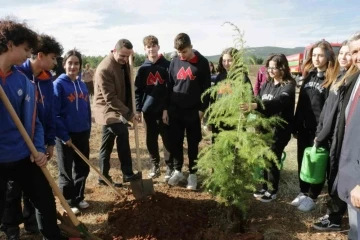 Muğla’da 100’üncü yıl eğitim ormanı
