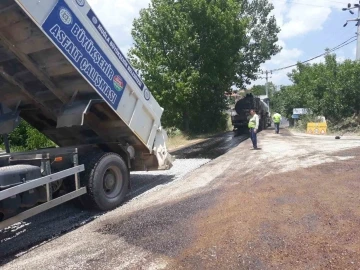 Muğla’nın 10 ilçesinde asfaltlama çalışması
