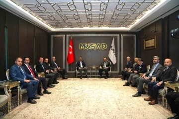 Murat Kurum MÜSİAD’ı ziyaret etti
