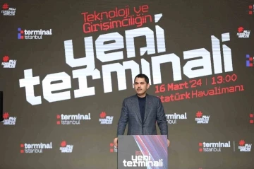 Murat Kurum Terminal İstanbul Tanıtım Toplantısı’na katıldı: &quot;Büyükşehir’in dijital dönüşüm ofisini burada konumlandıracağız&quot;
