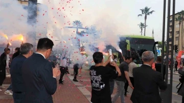 Nazilli Belediyespor U17 Takımı’na coşkulu karşılama
