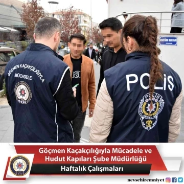 Nevşehir’de yabancı uyruklu 5 şahıs sınır dışı edildi
