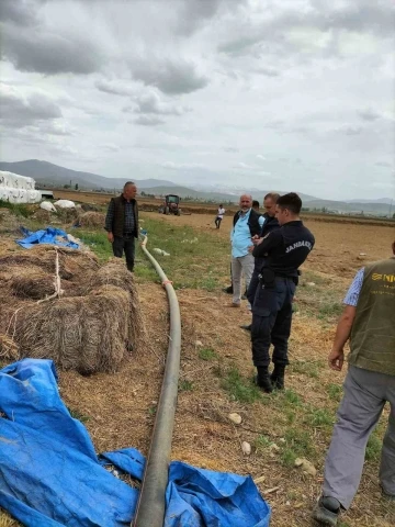 Niğde’de silaj paketleri kimliği belirsiz kişi veya kişilerce kesildi
