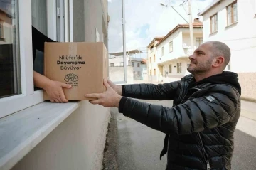 Nilüfer Belediyesi’nden binlerce haneye erzak desteği