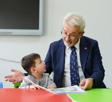 Nilüfer Belediyesi’nin Samandağ’da inşa ettiği anaokulu hizmete açıldı