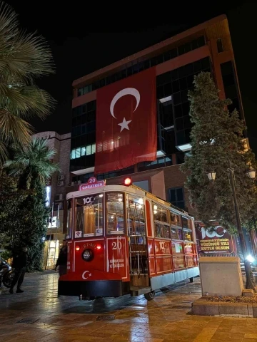 Nostaljik tramvay, DTO’nun 100. yıl etkinlikleri için yollara çıktı
