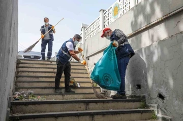 Ofis Semti’ndeki altgeçit temizlendi
