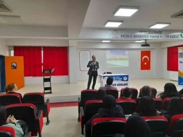 Öğrenciler mesleği erbabından dinledi
