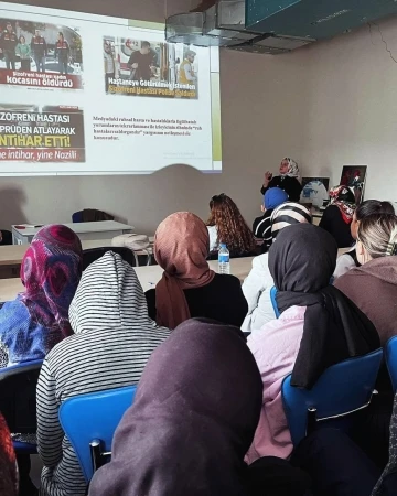 Öğrencilere ’Ruhsal Hastalıklarda Damgalama’ konusunda eğitim verildi
