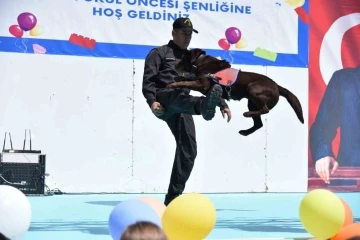 Okul Öncesi Şenliği’ne yaklaşık 500 öğrenci katıldı
