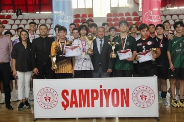 Okul sporları voleybol turnuvası düzenlendi
