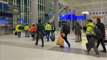 Onarımının ardından Hatay Havalimanı'ndan kalkan THY uçağı İstanbul Havalimanı’na indi