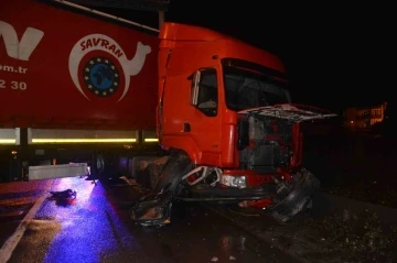 Ordu’da buzlanma kazaya neden oldu, sahil yolu 2 saat ulaşıma kapandı
