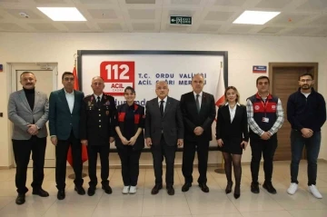 Ordu’da görevi başındaki personellerin yeni yılı kutlandı
