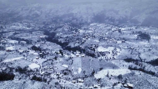 Ordu’dan kar manzaraları
