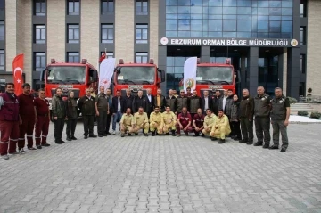 Orman müdürlüklerine arazöz desteği
