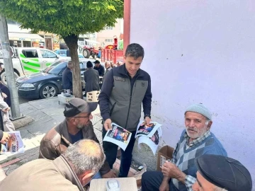 Orman yangınlarını önlemek için karış karış gezip bilgilendirdiler
