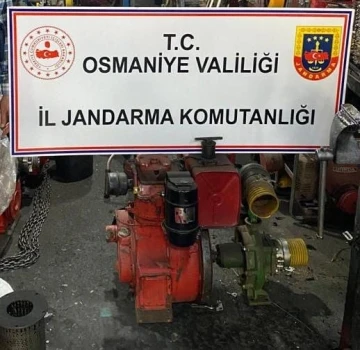 Osmaniye’de hırsızlık şüphelisi yakalandı