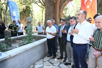 Osmanlı sarayının başpehlivanı Softaoğlu Mehmed Pehlivan Bursa'da dualarla anıldı