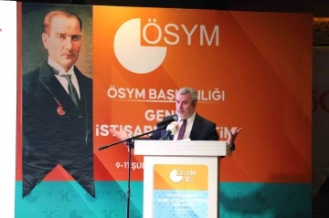 ÖSYM Başkanı Prof. Dr. Ersoy: &quot;Yapay zeka ile soru üreteceğiz, değerlendirmeler yapacağız ve bu alanda çok önemli bir başlangıç olacak&quot;