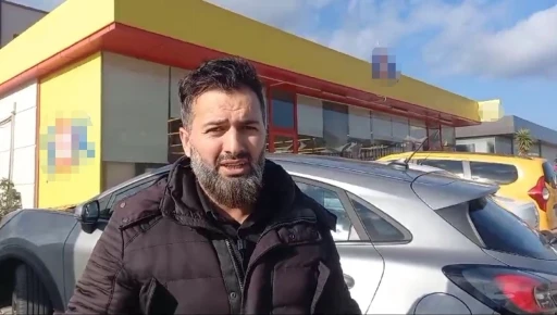 Otomobille çarptılar sonra darp ettiler...