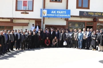 Öz’e Narman’da yoğun ilgi
