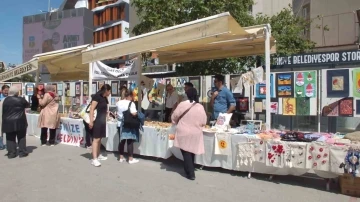 Özel gençlerin geleneksel el sanatları ve resim sergisi ilgi gördü
