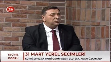 Özkan Alp Odunpazarı’na yönelik kapsamlı projelerini açıkladı
